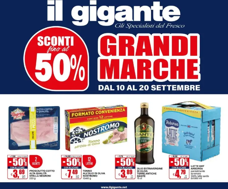 Il Gigante Volantini dal 10.09.2026