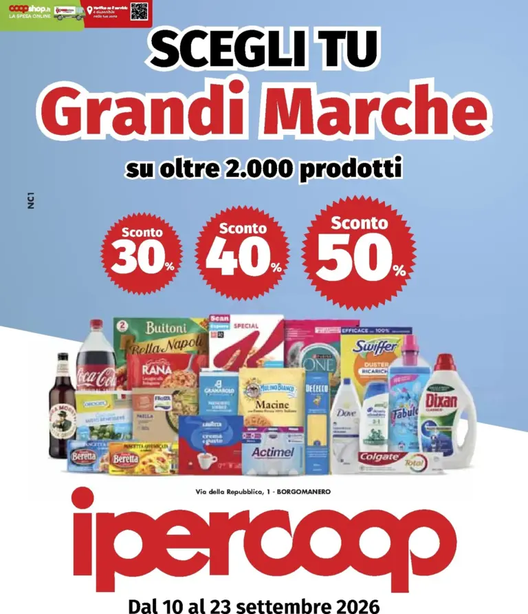 IPERCOOP Volantini dal 10.09.2026