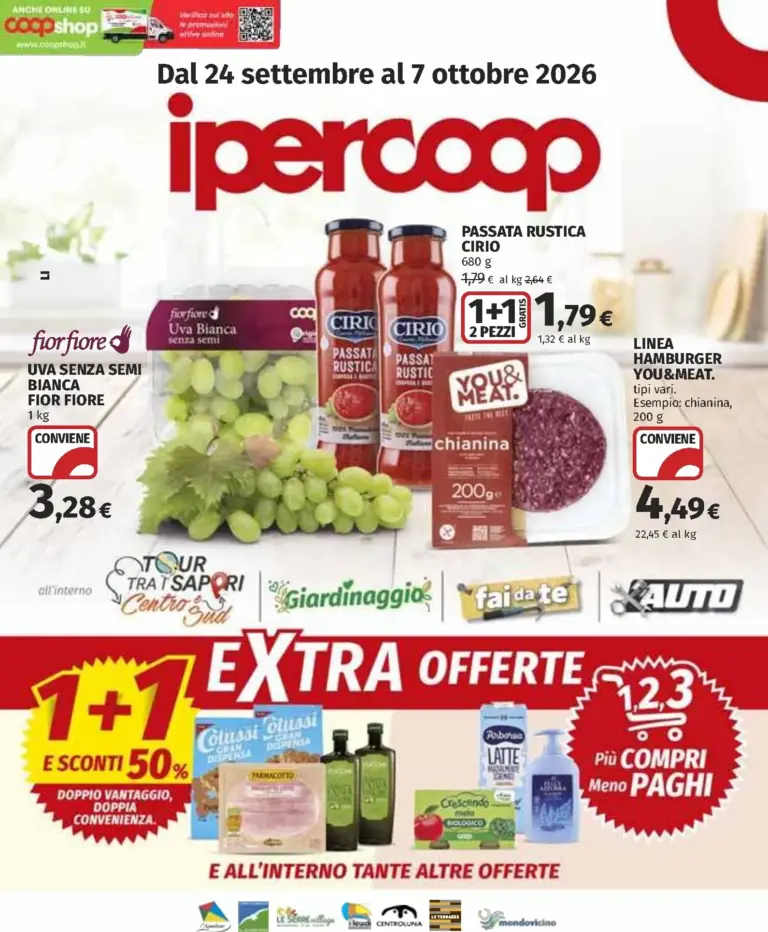 IPERCOOP Volantini dal 24.09.2026