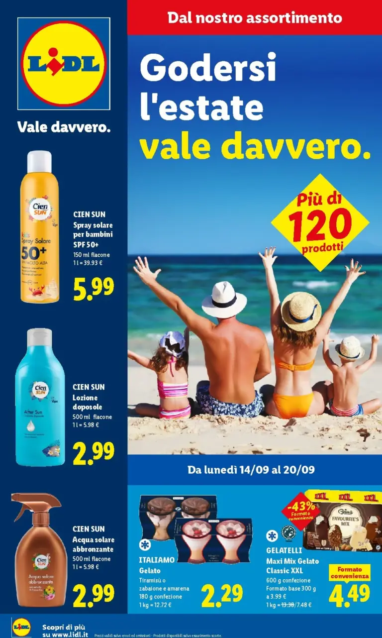 LIDL Volantini dal 10.08.2026