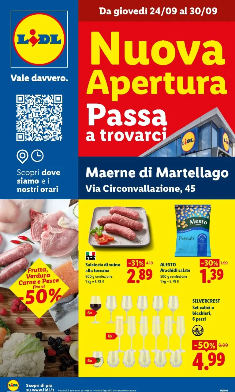 LIDL Volantini dal 24.09.2026