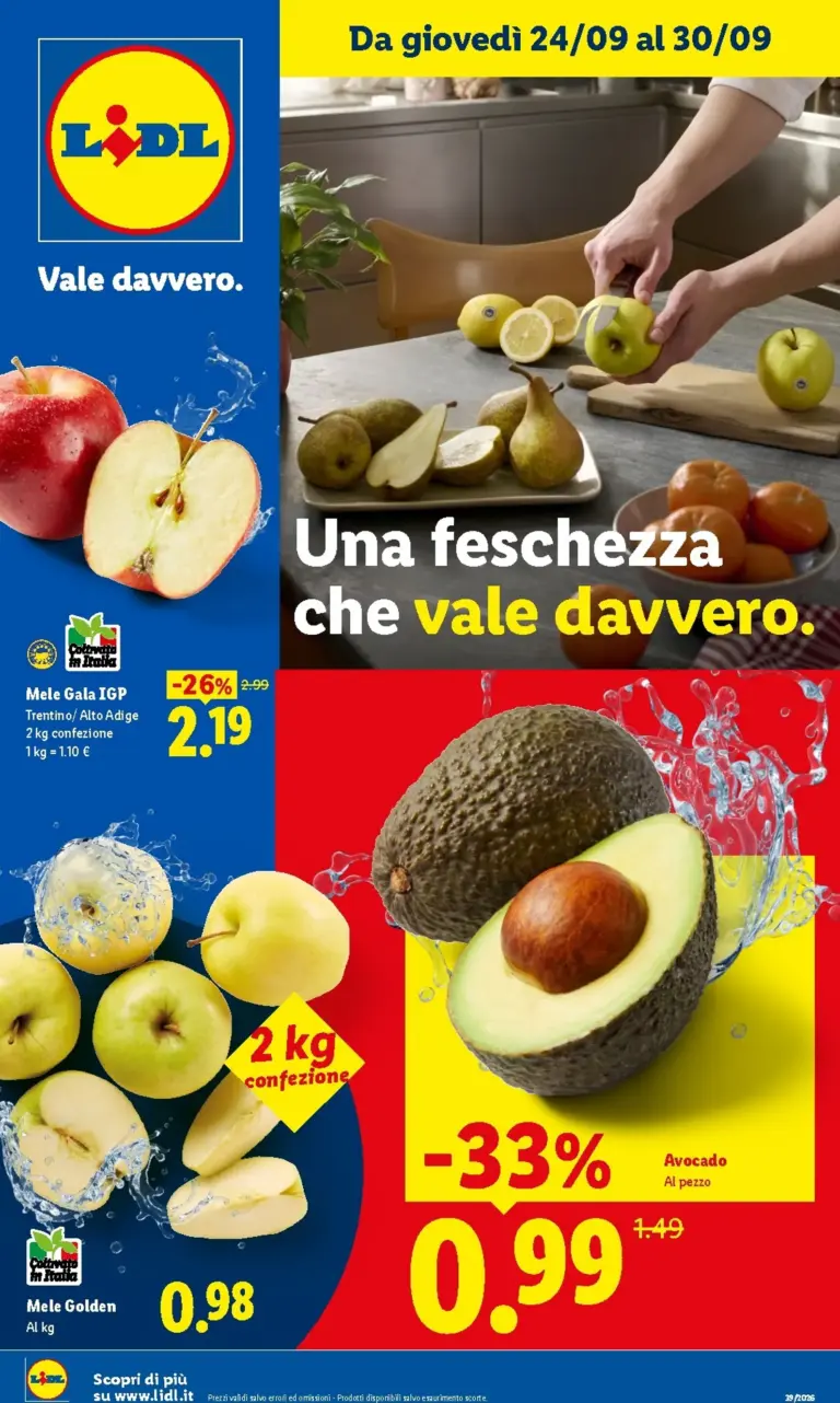 LIDL Volantini dal 24.09.2026