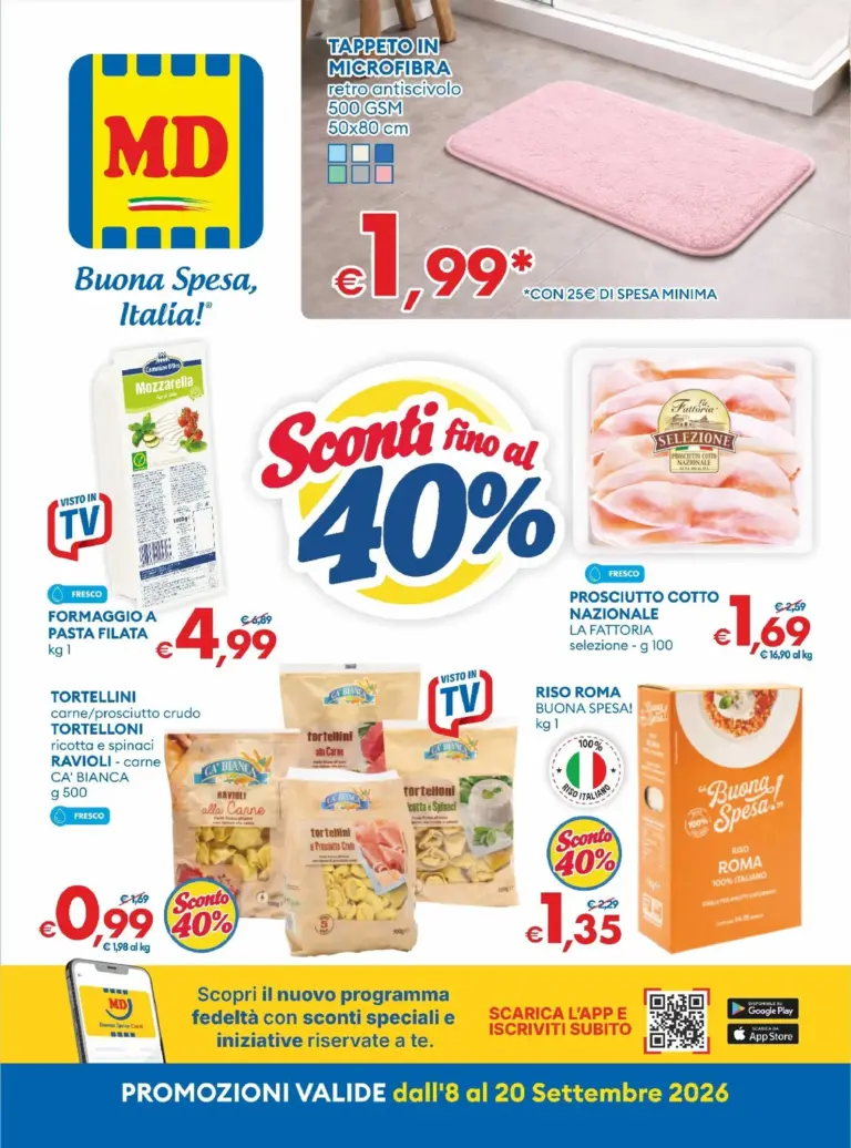 MD Discount Volantini dal 08.09.2026