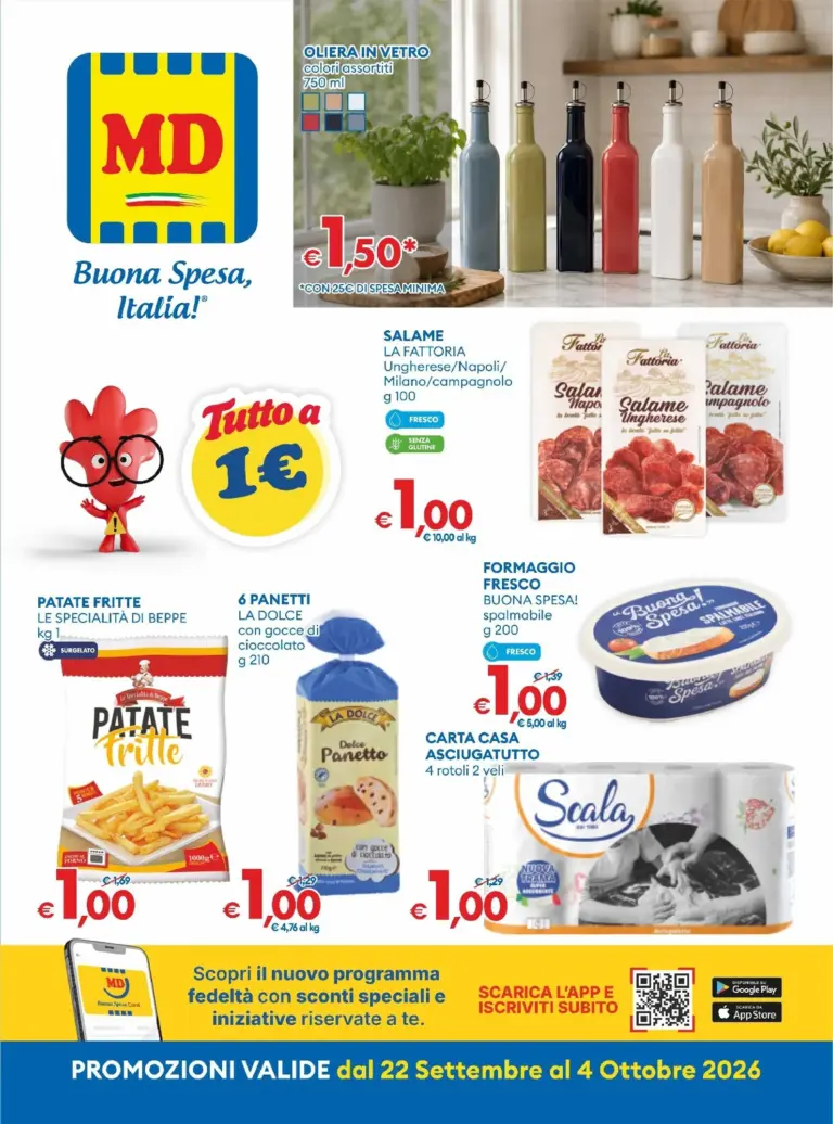 MD Discount Volantini dal 22.09.2026