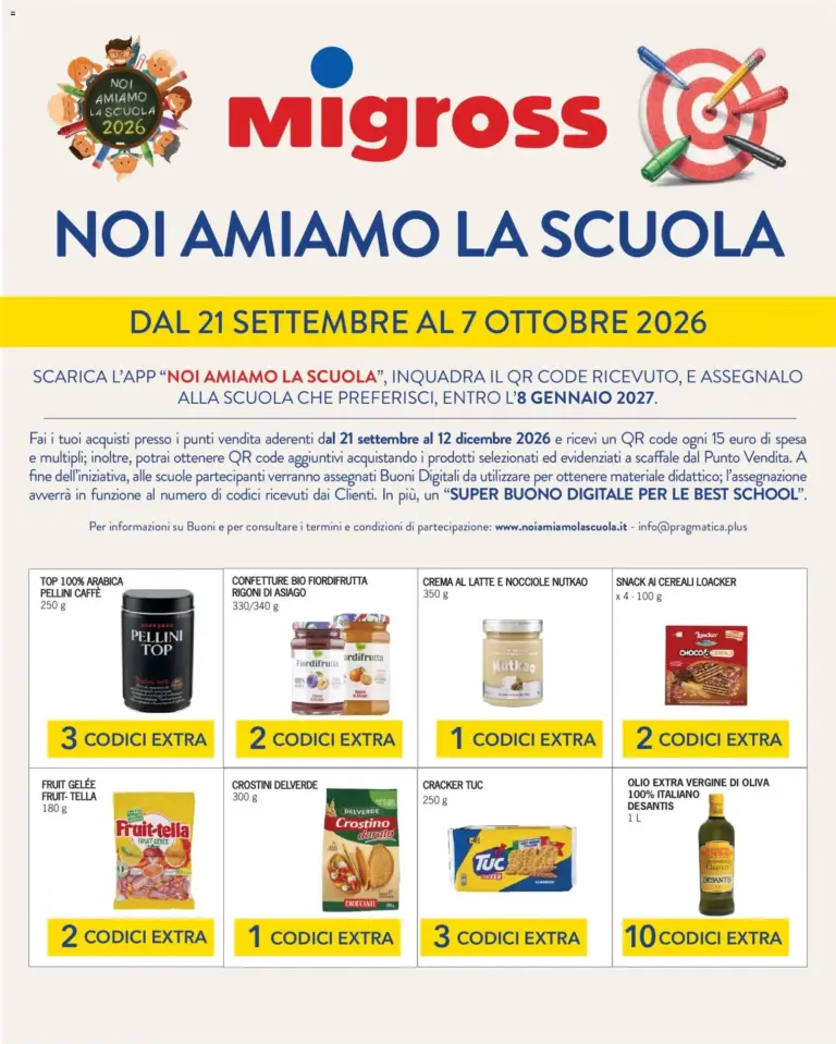Migross Volantino dal 21.09.2026
