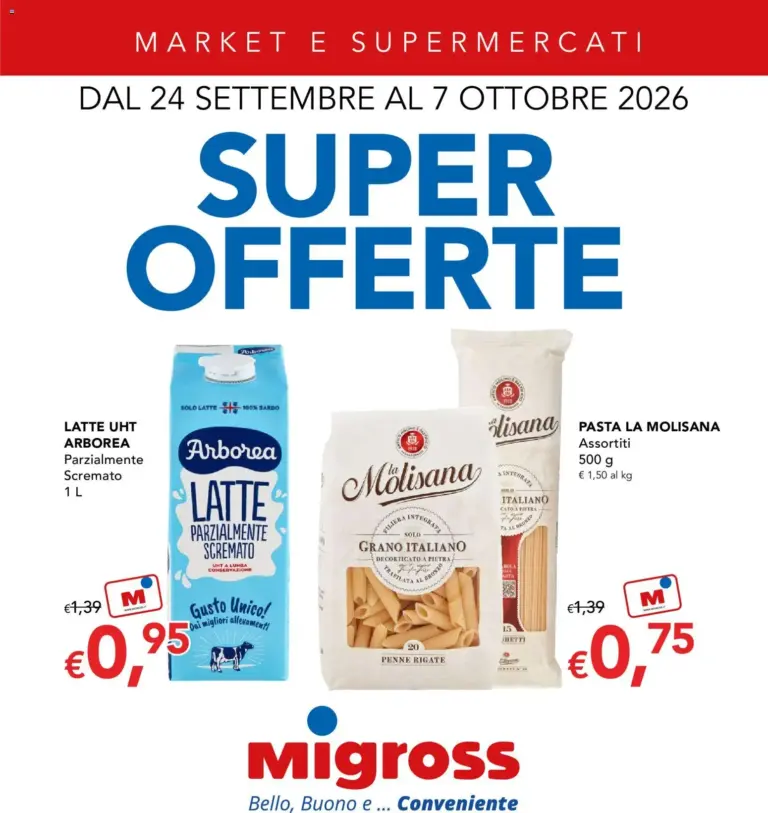 Migross Volantino dal 24.09.2026