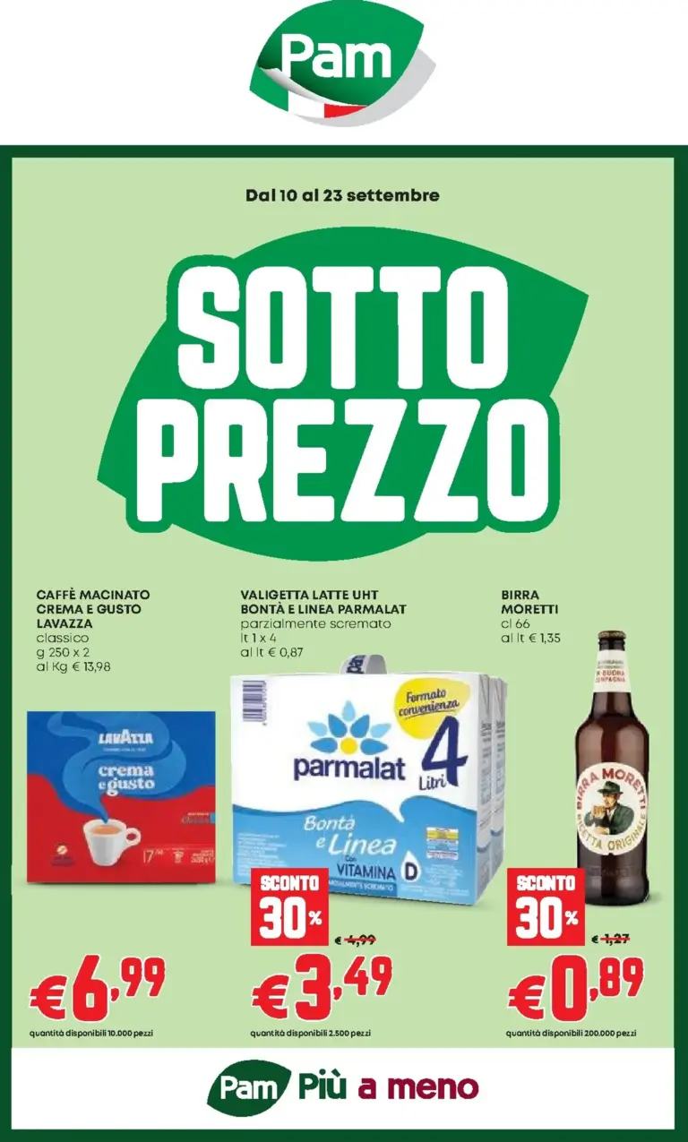 PAM Volantini dal 10.09.2026