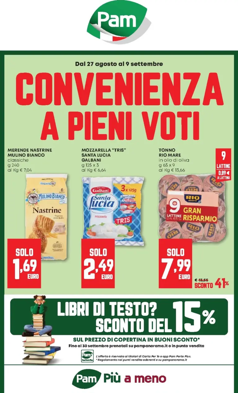 PAM Volantini dal 27.08.2026
