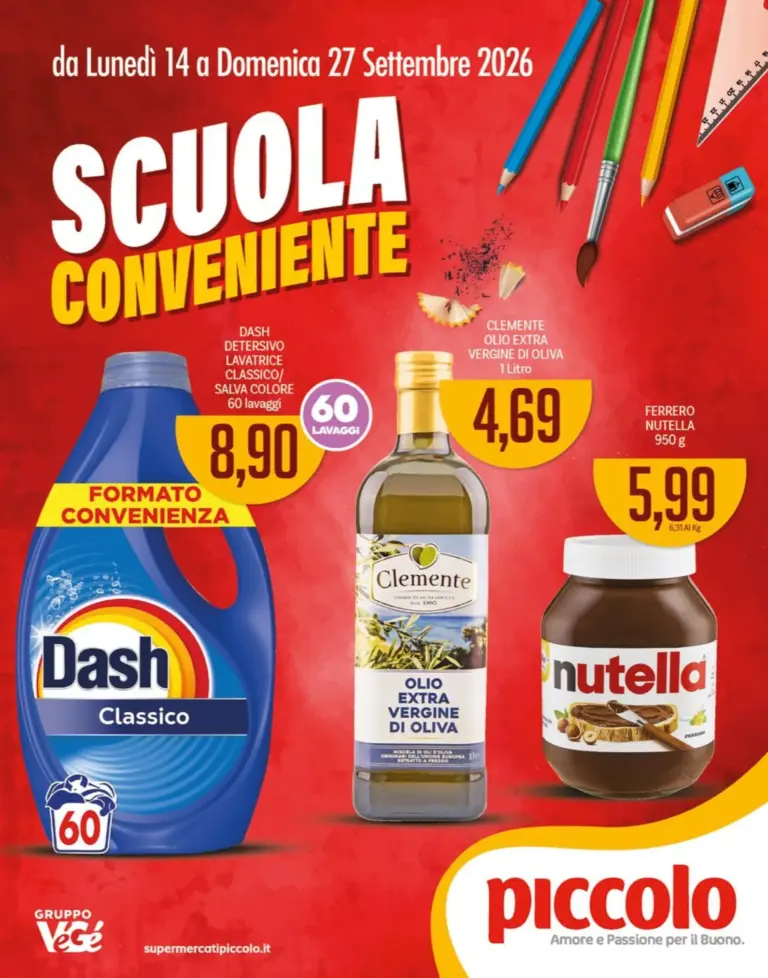 Piccolo Volantini dal 14.09.2026