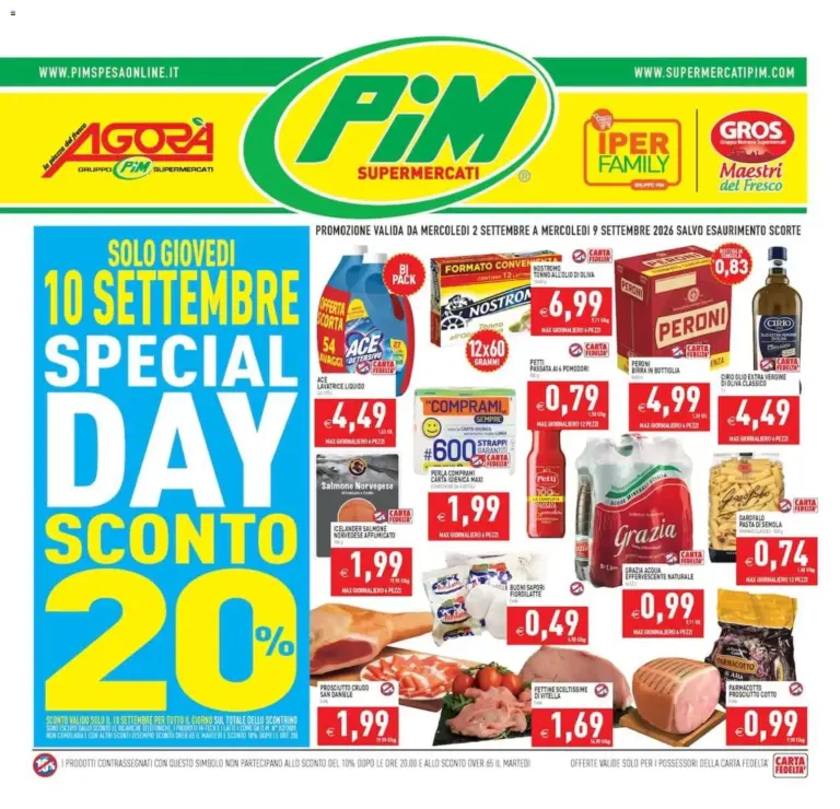 PIM Supermercati Volantino dal 02.09.2026