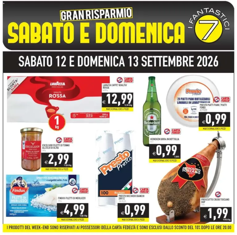 PIM Supermercati Volantino dal 12.09.2026