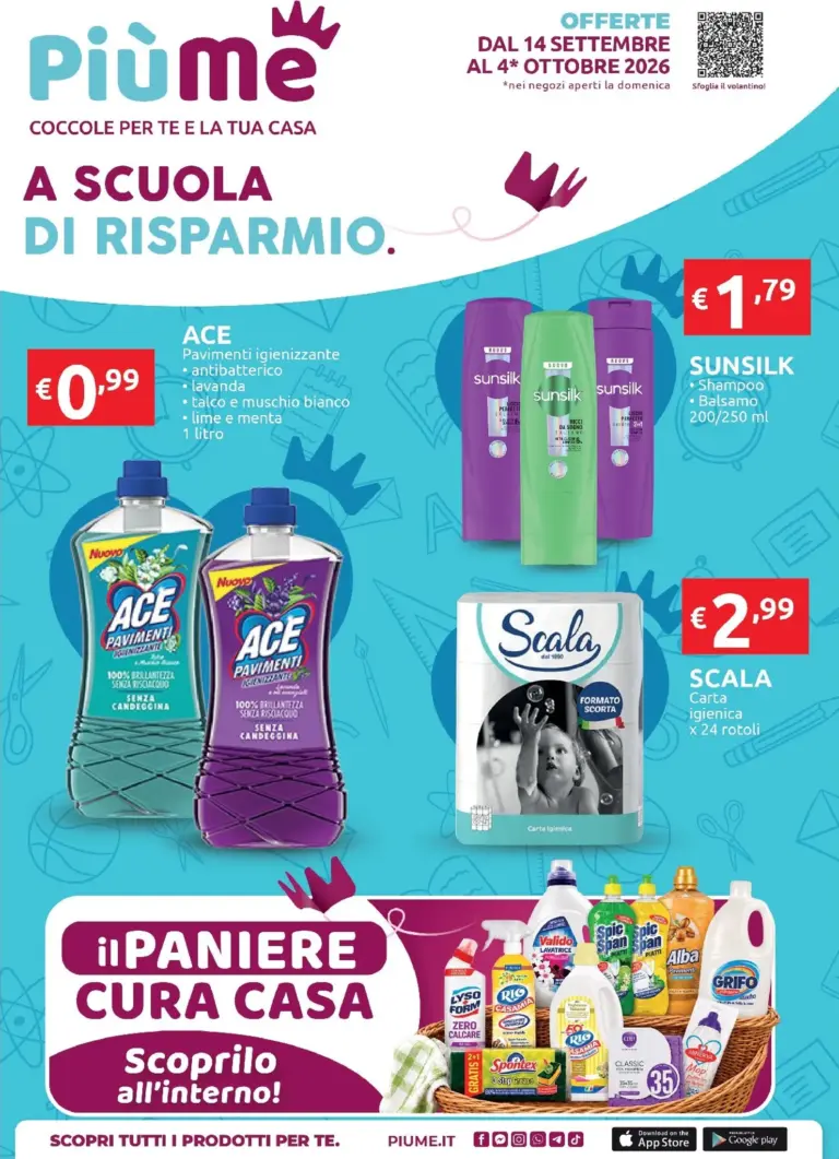PiùMe Volantini dal 14.09.2026