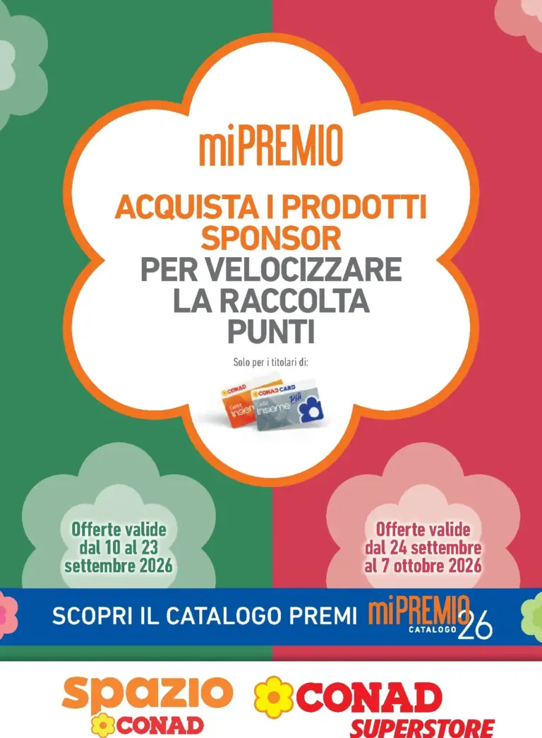 Spazio Conad Volantini dal 10.09.2026