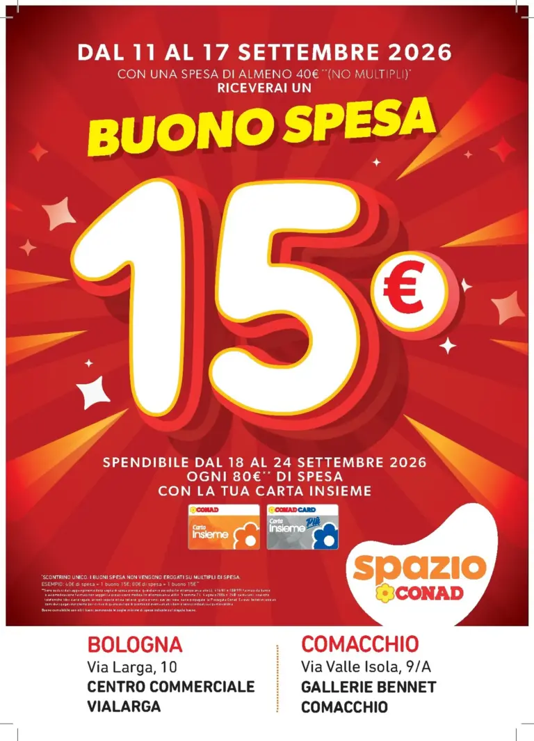 Spazio Conad Volantini dal 11.09.2026