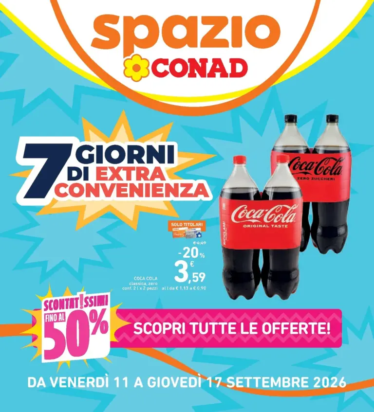 Spazio Conad Volantini dal 11.09.2026