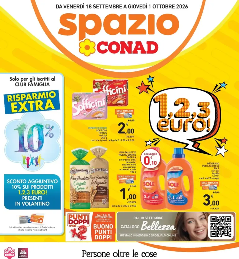 Spazio Conad Volantini dal 18.09.2026