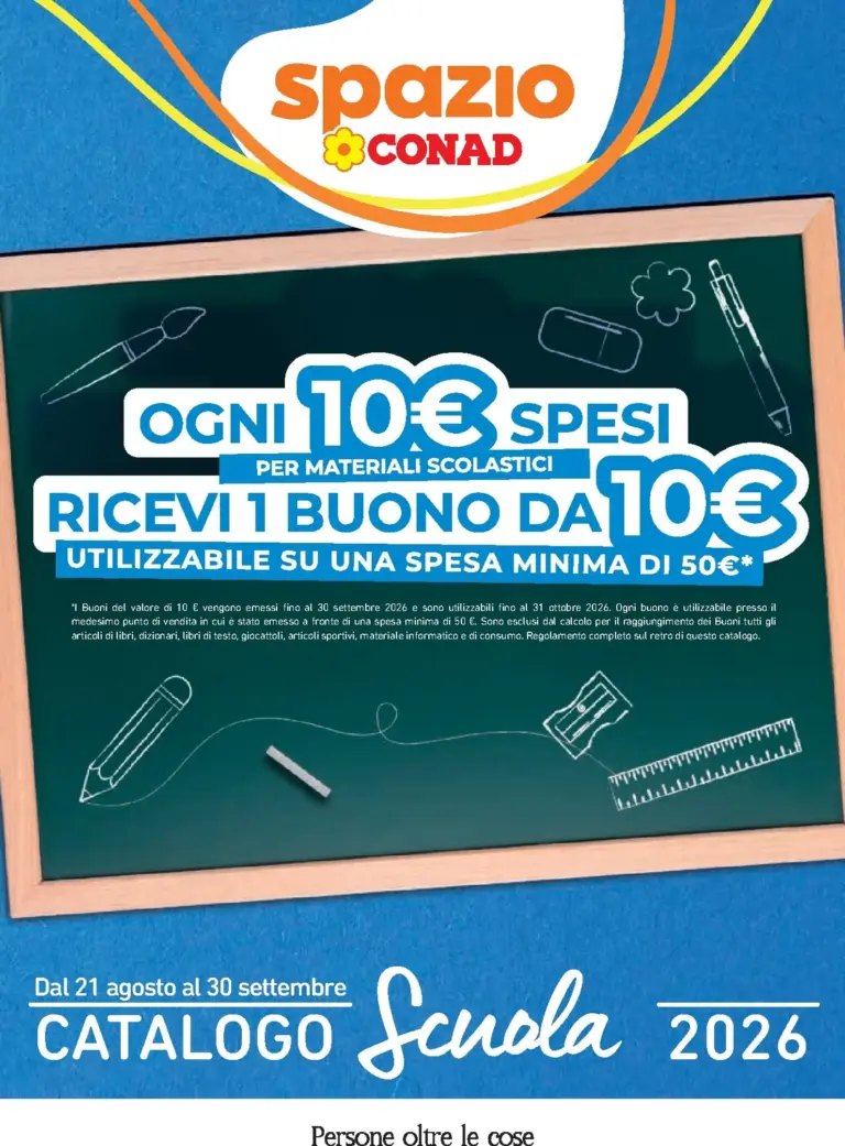 Spazio Conad Volantini dal 21.08.2026