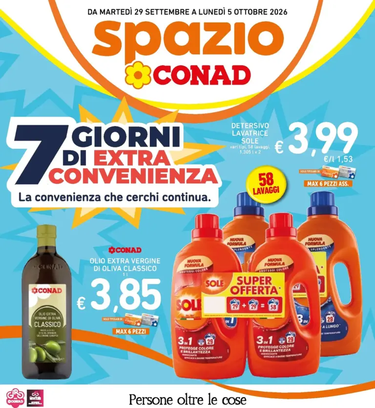 Spazio Conad Volantini dal 29.09.2026