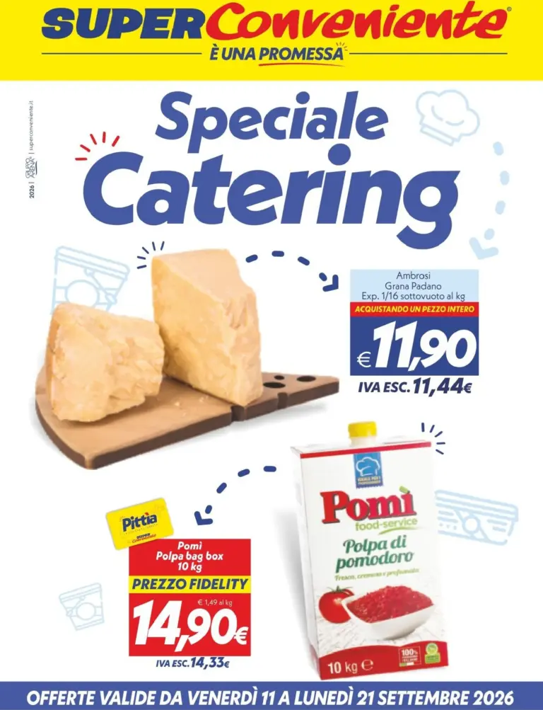 SuperConveniente Volantini dal 11.09.2026