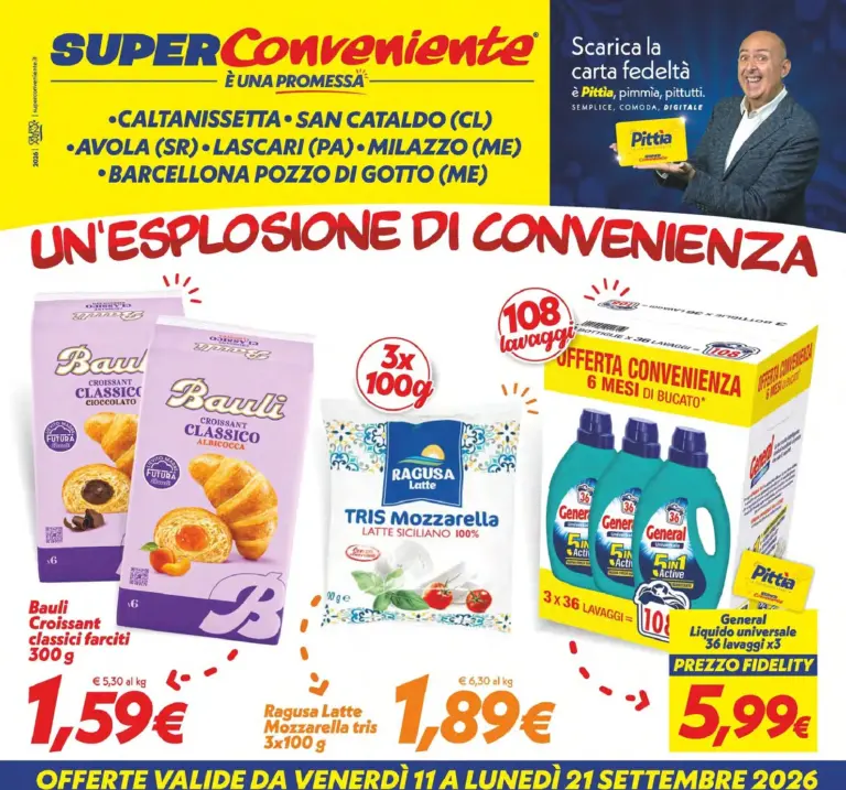 SuperConveniente Volantini dal 11.09.2026