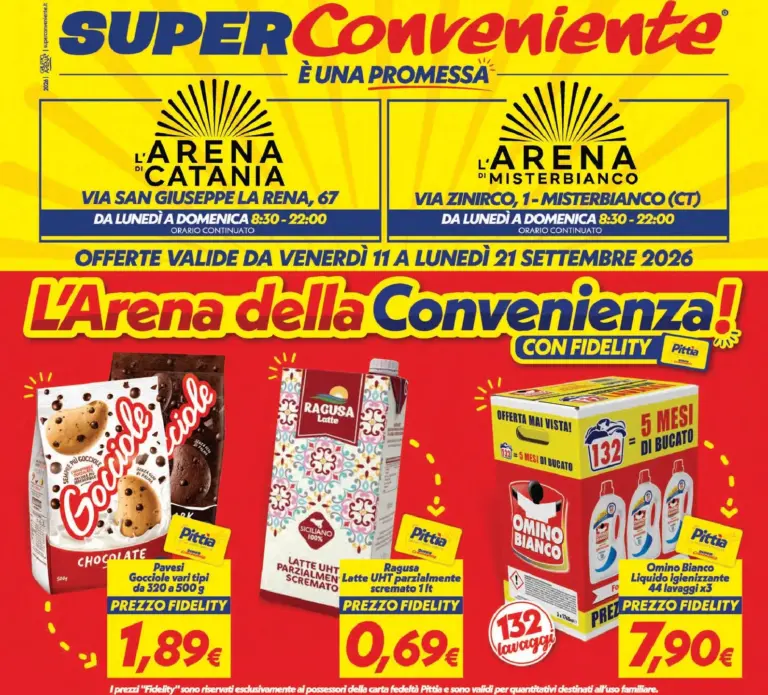 SuperConveniente Volantini dal 11.09.2026