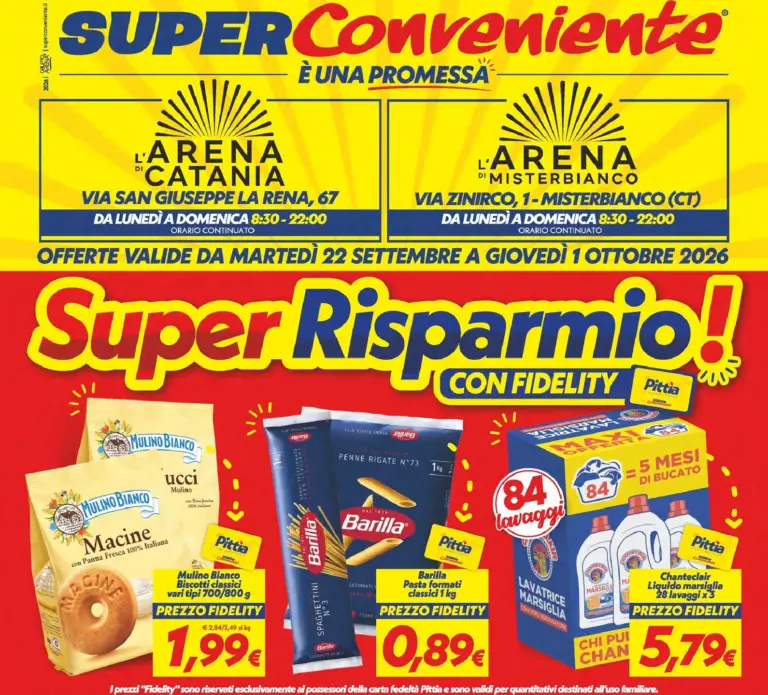 SuperConveniente Volantini dal 22.09.2026
