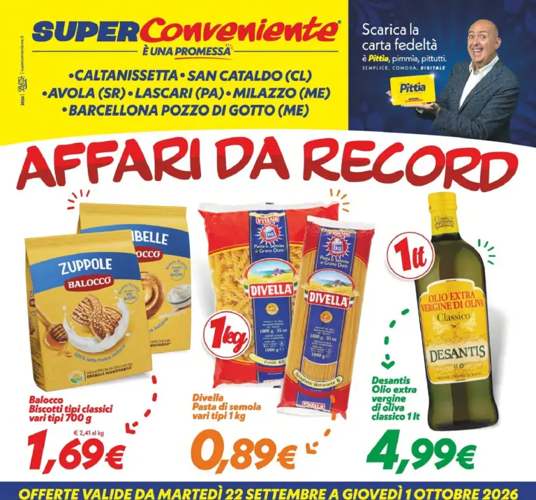 SuperConveniente Volantini dal 22.09.2026