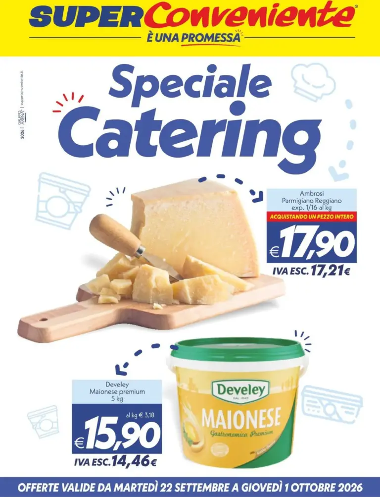 SuperConveniente Volantini dal 22.09.2026