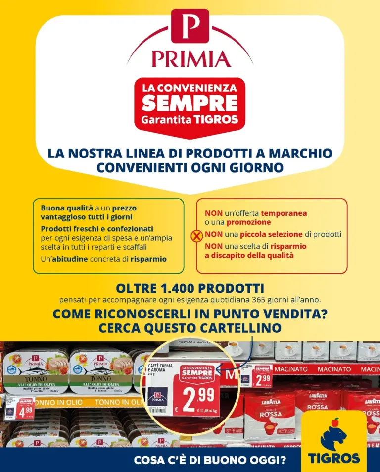 Tigros Volantini dal 02.09.2026