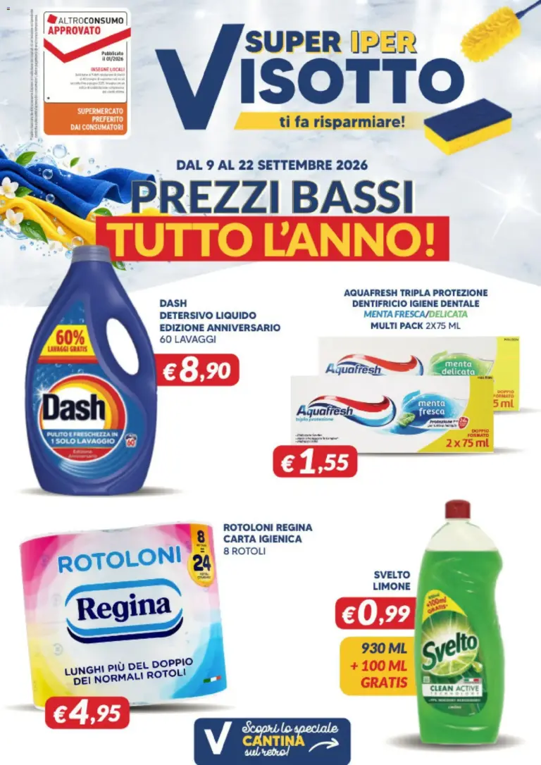 Visotto Volantino dal 09.09.2026