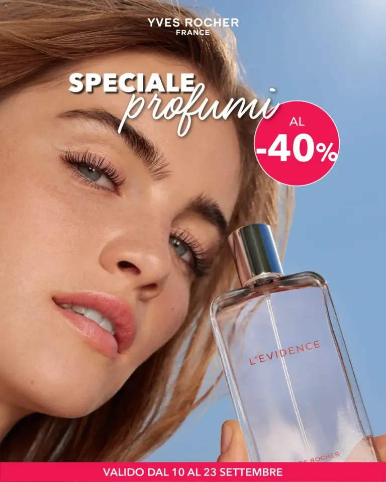 Yves Rocher Offerte dal 10.09.2026